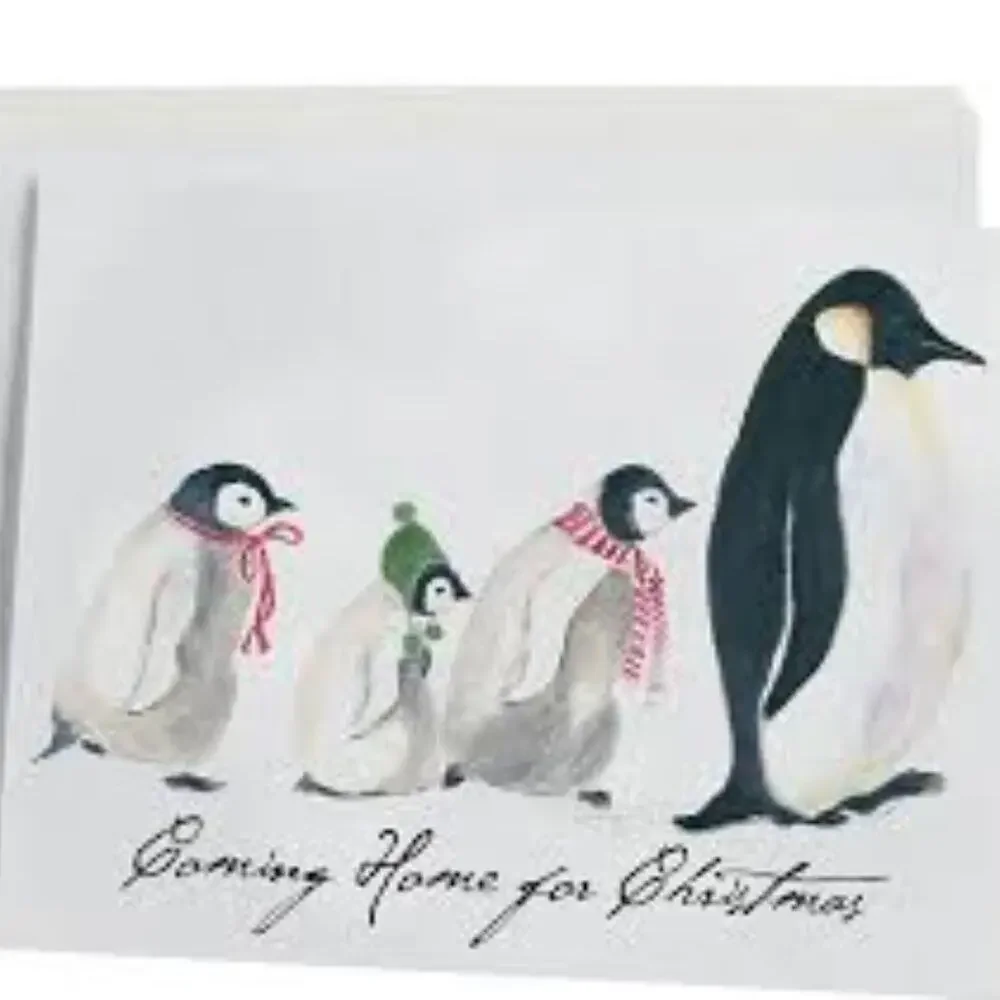Cynthia Dunn Penguin Notecard - Set of Eight